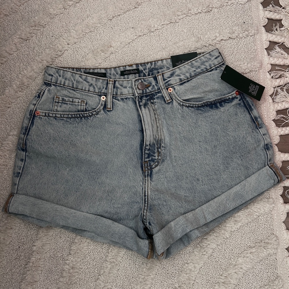 Wild Fable Jean Shorts size 8 NWT